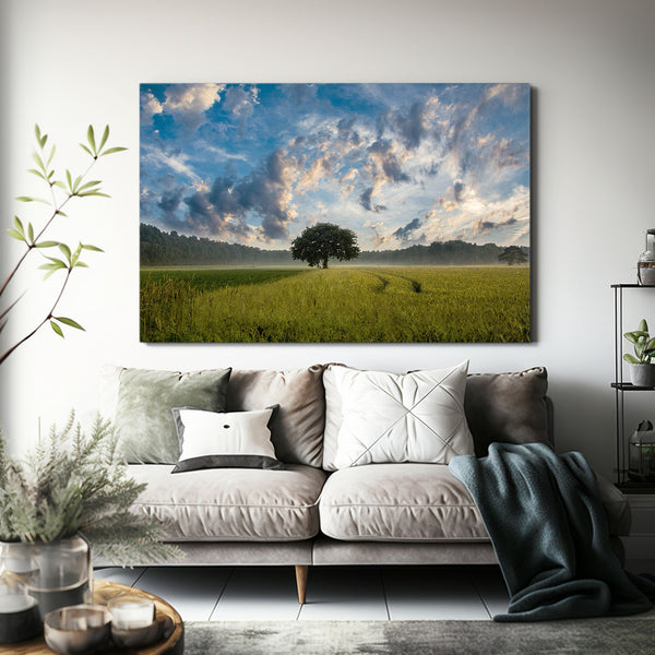 Dawn Meadow Tree Art | MusaArtGallery™