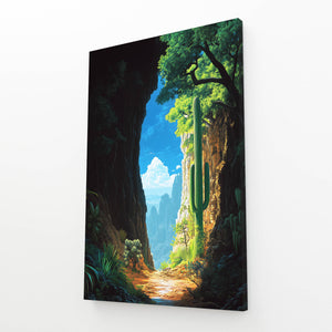 Day Cactus Art Print