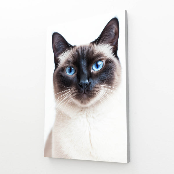 Deep Blue Cat Wall Art