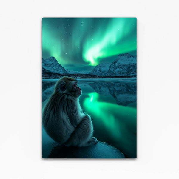 Deep Blue Monkey Art