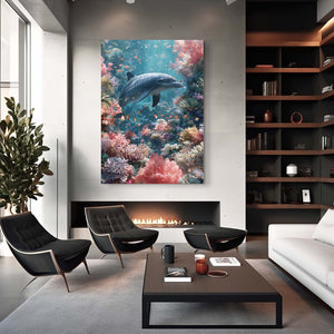 Deep Dolphin Art