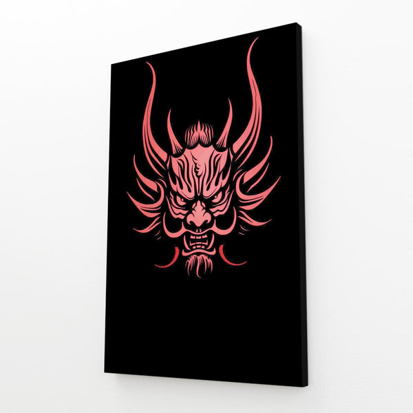 Demon Mask Cyberpunk Art | MusaArtGallery™