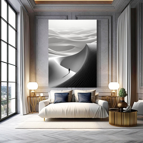 Desert Black and White Wall Art | MusaArtGallery™