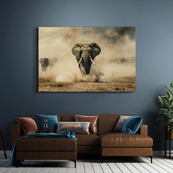 Desert Elephant Wall Art | MusaArtGallery™