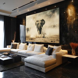 Desert Elephant Wall Art | MusaArtGallery™