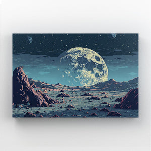 Desert Moon Art | MusaArtGallery™