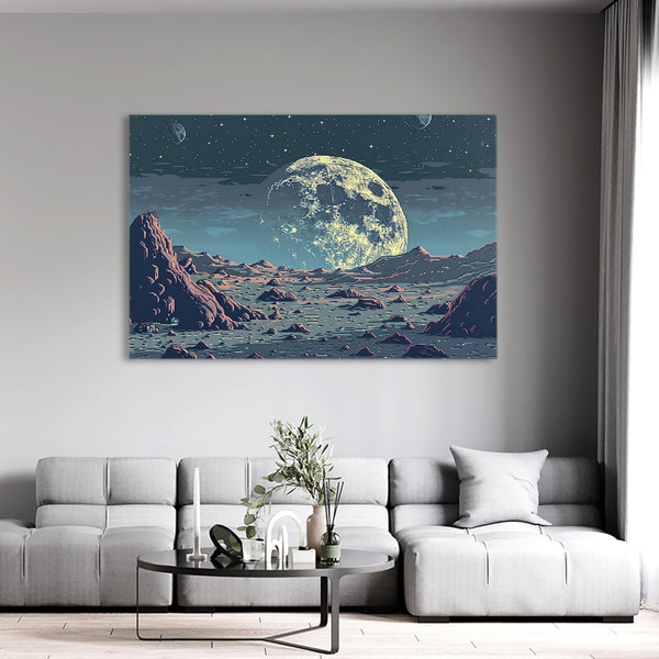 Desert Moon Art | MusaArtGallery™