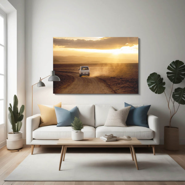 Desert Sunset Art  | MusaArtGallery™