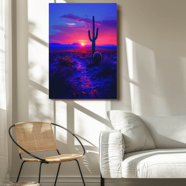 Desert Sunset Wall Art | MusaArtGallery™