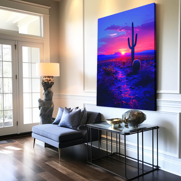 Desert Sunset Wall Art | MusaArtGallery™