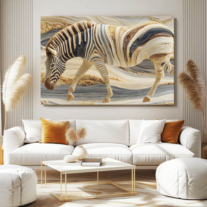 Desert Zebra Wall Decor