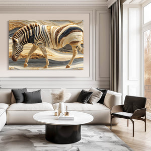 Desert Zebra Wall Decor