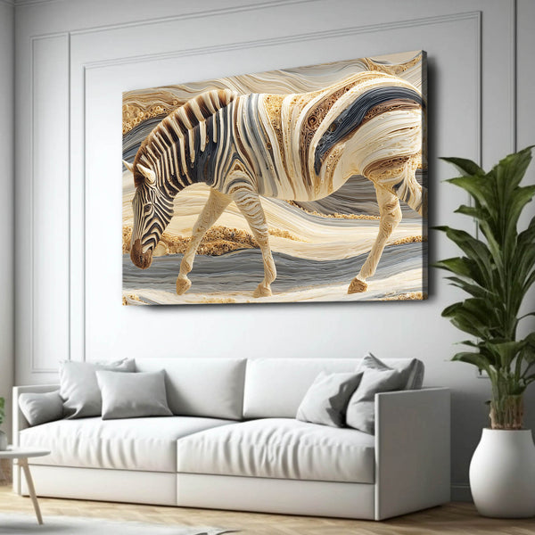 Desert Zebra Wall Decor