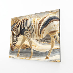 Desert Zebra Wall Decor