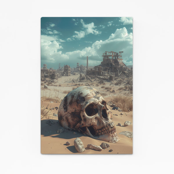 Deserted Skull Art | MusaArtGallery™