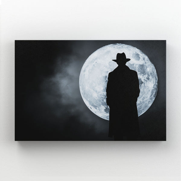 Detective Moon Art  | MusaArtGallery™