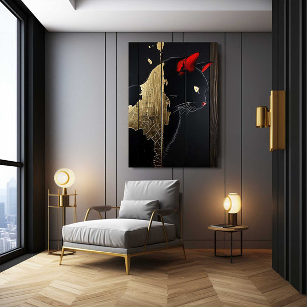 Devil Cat Wall Art | MusaArtGallery™