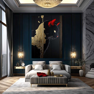 Devil Cat Wall Art | MusaArtGallery™