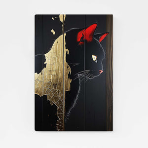 Devil Cat Wall Art | MusaArtGallery™