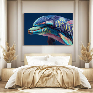 Digital Dolphin Artwork