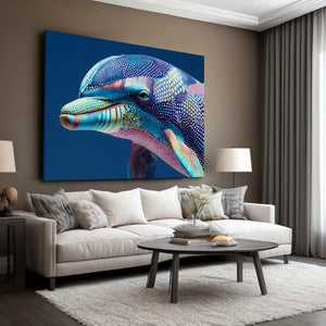 Digital Dolphin Artwork
