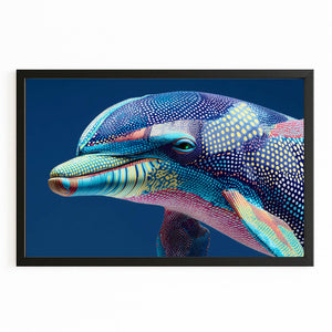 Digital Dolphin Artwork