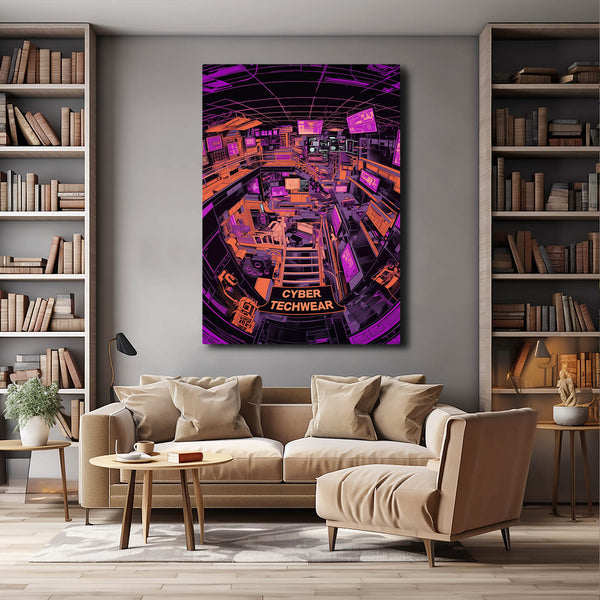 Digital Hive Cyberpunk Art | MusaArtGallery™