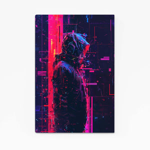 Digital Nomad Cyberpunk Art | MusaArtGallery™