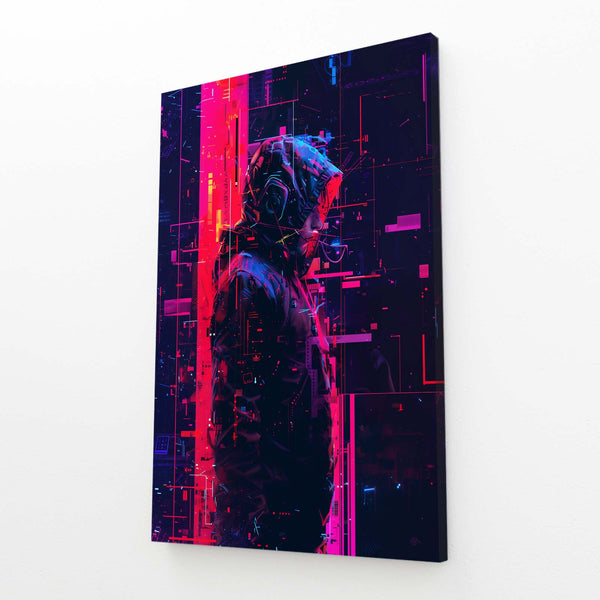 Digital Nomad Cyberpunk Art | MusaArtGallery™