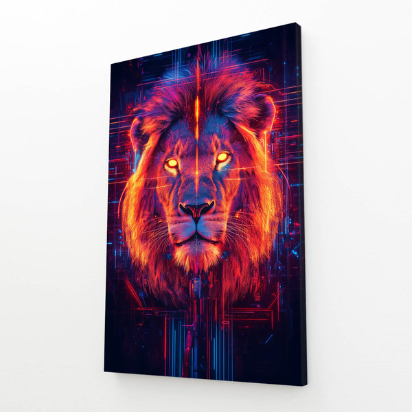 Digital Roar Lion Wall Art | MusaArtGallery™