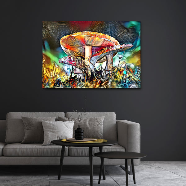 Mushroom Modern Wall Art | MusaArtGallery™