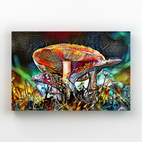 Mushroom Modern Wall Art | MusaArtGallery™