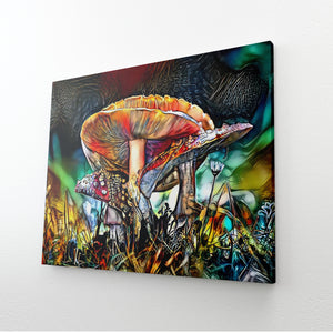 Mushroom Modern Wall Art | MusaArtGallery™