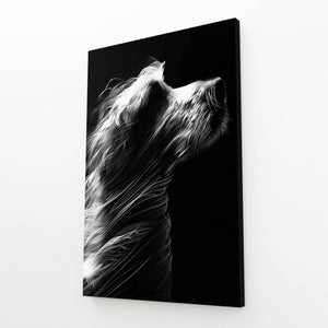 Dog Art Black And White