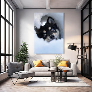 Dog Art Husky