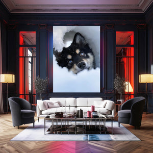 Dog Art Husky