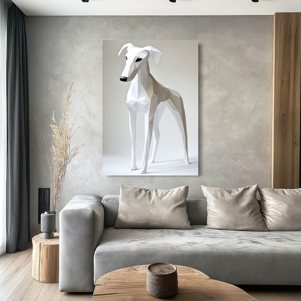 Dog Art White