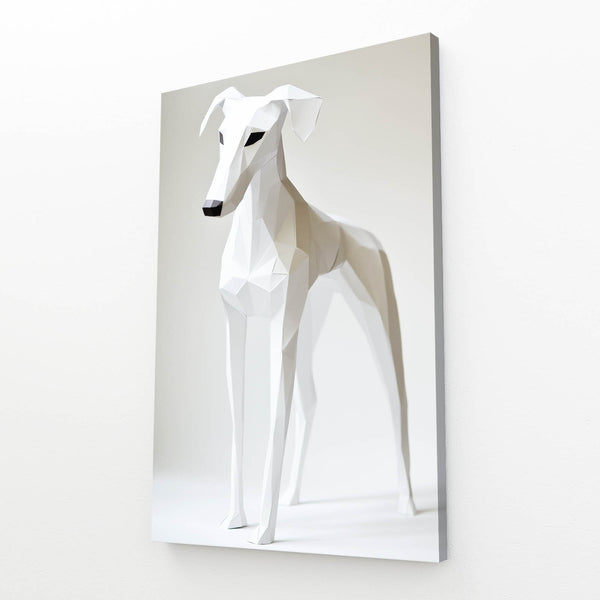 Dog Art White