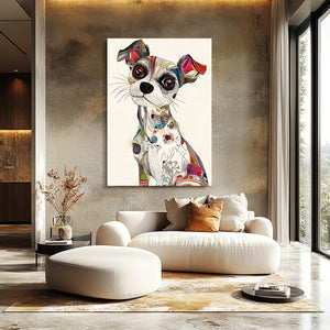 Dog Wall Art Vertical