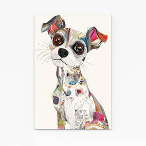 Dog Wall Art Vertical