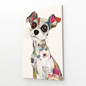 Dog Wall Art Vertical