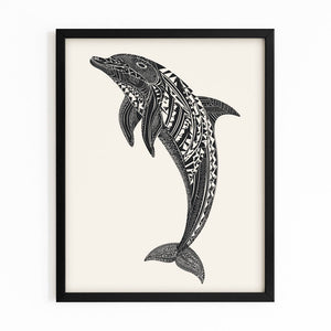Dolphin Art Minimalist