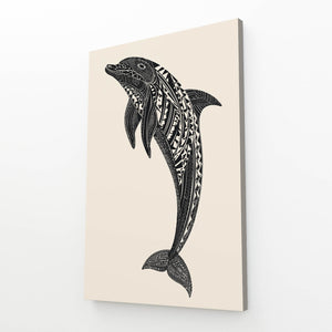 Dolphin Art Minimalist