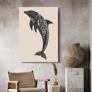 Dolphin Art Minimalist