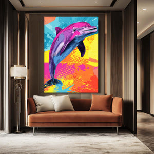 Dolphin Art Pop Art