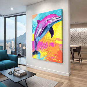 Dolphin Art Pop Art