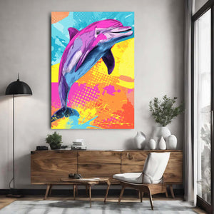 Dolphin Art Pop Art