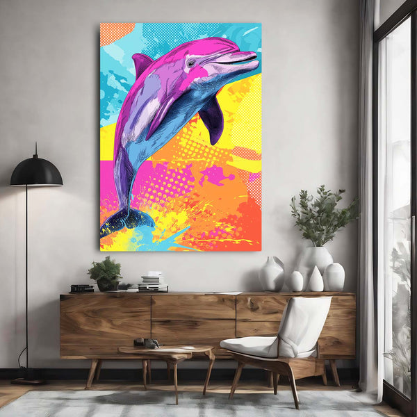Dolphin Art Pop Art