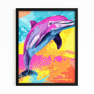 Dolphin Art Pop Art