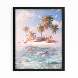 Dolphin Art Tropical